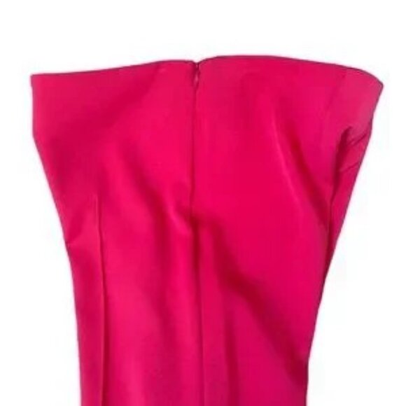 AKRIS Melissa Barbie Pink Silk Trouser Pant Fuscia Straight Leg RARE size 2 - Picture 15 of 15
